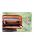 Klondike Portofel dama seria Viola KD1045-04 10 x 2.5 x 20.5 cm piele naturala cognac - Pled.ro