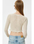 KOTON Bluza crop cu decolteu in V - Pled.ro