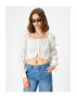 KOTON Bluza crop cu decolteu patrat - Pled.ro