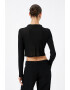 KOTON Bluza crop cu decupaj - Pled.ro