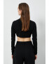 KOTON Bluza crop cu detaliu lant - Pled.ro