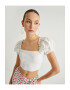 KOTON Bluza crop cu maneci bufante - Pled.ro