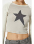 KOTON Bluza crop cu maneci raglan - Pled.ro