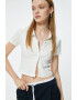 KOTON Bluza crop cu maneci scurte - Pled.ro