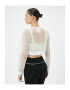 KOTON Bluza crop cu model cu perforatii - Pled.ro