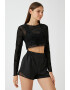 KOTON Bluza crop de plasa - Pled.ro