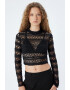 KOTON Bluza crop din dantela - Pled.ro