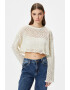 KOTON Bluza crop din macrame - Pled.ro