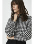 KOTON Bluza cu model houndstooth - Pled.ro