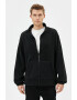 KOTON Bluza de trening din material fleece cu fermoar si buzunare oblice - Pled.ro