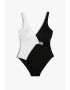 KOTON Costum de baie intreg cu design colorblock - Pled.ro