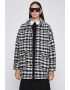 KOTON Haina din amestec de lana cu model houndstooth - Pled.ro