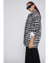 KOTON Haina din amestec de lana cu model houndstooth - Pled.ro