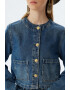 KOTON Jacheta crop din denim cu buzunare aplicate - Pled.ro