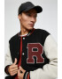 KOTON Jacheta Varsity cu detaliu text brodat - Pled.ro