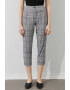 KOTON Pantaloni crop cu model in carouri - Pled.ro