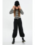 KOTON Pantaloni crop relaxed fit - Pled.ro