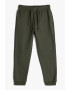 KOTON Pantaloni regular fit de trening din amestec de bumbac - Pled.ro