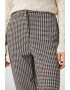 KOTON Pantaloni relaxed fit cu model in carouri - Pled.ro