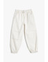 KOTON Pantaloni relaxed fit de bumbac - Pled.ro