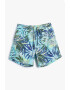 KOTON Pantaloni scurti cu model tropical si snur in talie - Pled.ro