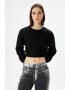 KOTON Pulover crop cu model torsade - Pled.ro