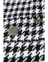 KOTON Sacou cu buzunare aplicate si imprimeu houndstooth - Pled.ro