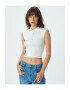 KOTON Top crop polo striat - Pled.ro