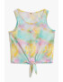 KOTON Top cu model tie-dye si detaliu nod - Pled.ro