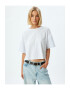 KOTON Tricou crop supradimensionat - Pled.ro