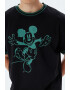 KOTON Tricou cu decolteu la baza gatului si Mickey Mouse - Pled.ro