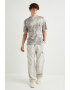 KOTON Tricou cu imprimeu tie-dye - Pled.ro