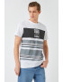 KOTON Tricou de bumbac cu dungi - Pled.ro