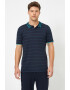 KOTON Tricou polo cu model in dungi - Pled.ro