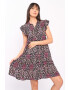 KVL by KENVELO Rochie evazata cu imprimeu floral - Pled.ro