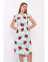 KVL by KENVELO Rochie midi cu model floral - Pled.ro