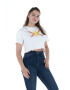 KVL by KENVELO Tricou crop cu imprimeu logo - Pled.ro