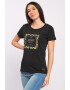 KVL by KENVELO Tricou cu imprimeu text - Pled.ro