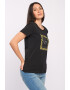 KVL by KENVELO Tricou cu imprimeu text - Pled.ro