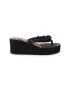 L.A. Water Papuci flip-flop wedge cu margele - Pled.ro