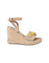 L.A. Water Sandale wedge-espadrile cu cristale - Pled.ro