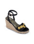 L.A. Water Sandale wedge-espadrile cu cristale - Pled.ro