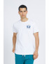 LA MARTINA Tricou regular fit cu logo brodat - Pled.ro