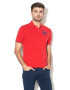 LA MARTINA Tricou polo din material pique cu broderie logo - Pled.ro