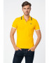 LA MARTINA Tricou polo slim fit cu detalii contrastante - Pled.ro