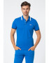 LA MARTINA Tricou polo slim fit cu detalii contrastante - Pled.ro