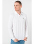 Lacoste Bluza polo din bumbac si material pique - Pled.ro