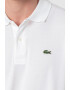 Lacoste Bluza polo din bumbac si material pique - Pled.ro