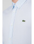 Lacoste Camasa slim fit de bumbac cu aplicatie logo discreta - Pled.ro