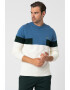 Lacoste Pulover din amestec de lana cu aspect colorblock - Pled.ro